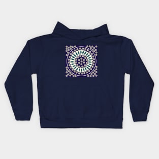 Bolesławiec pottery pattern Kids Hoodie